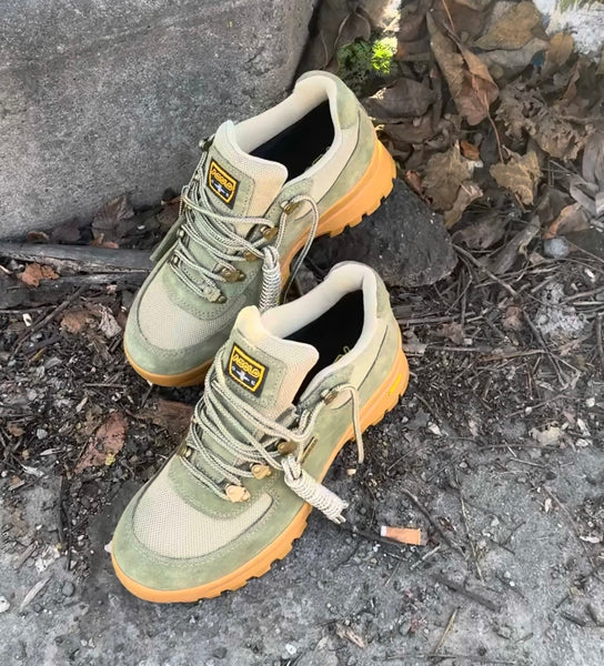 Boots Mountaineering Hiking 555 AFX ASOLO Vtg あこ Vibram Brown Soles その他
