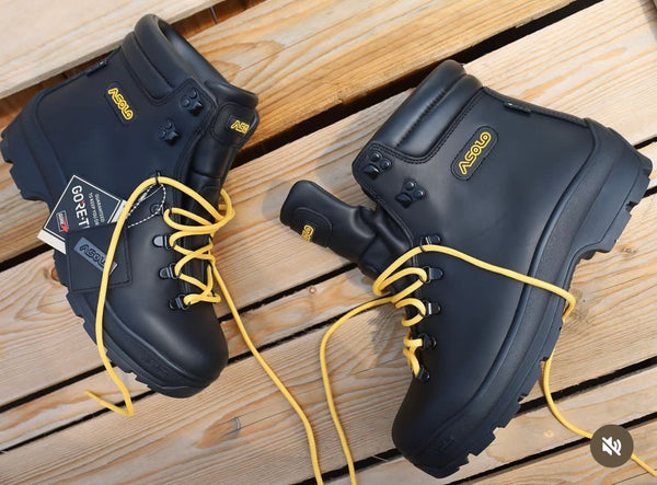ASOLO HIKING BOOTS BLACK – Live-kickz