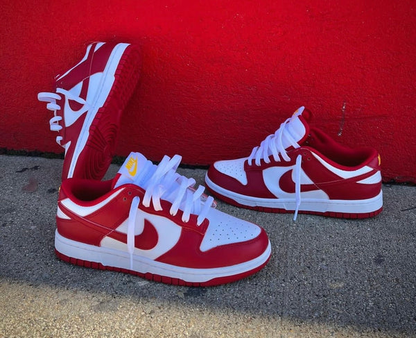 NIKE DUNK LOW WHITE RED – Live-kickz