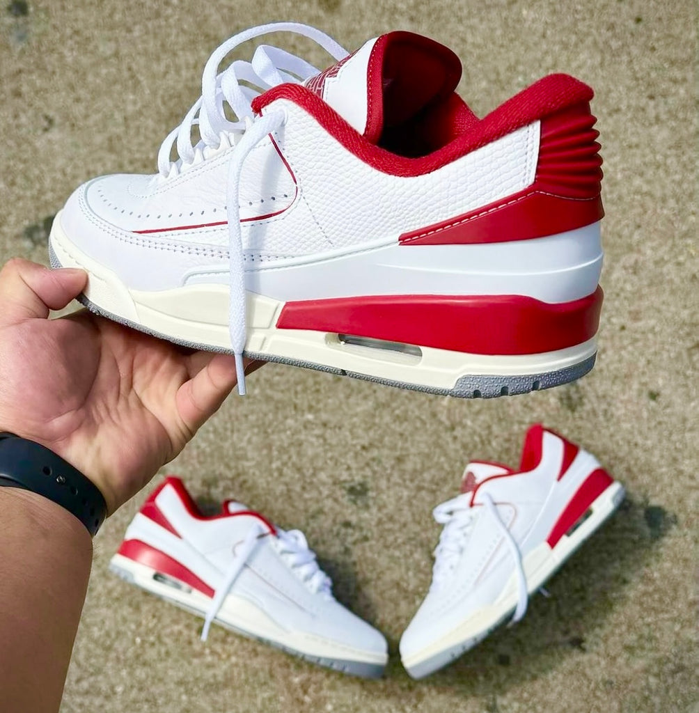 AIR JORDAN 2/3 WHITE RED
