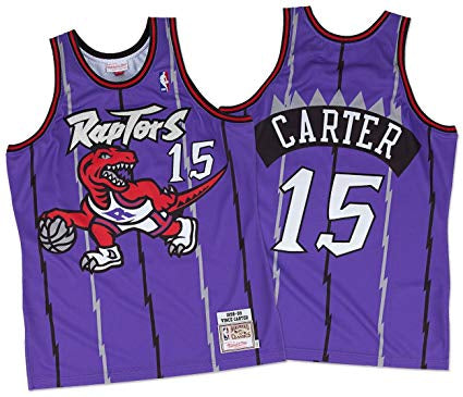 Toronto raptors carter 2024 jersey