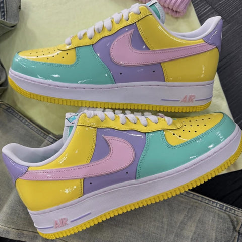 NIKE AIR FORCE 1 PATTEN LEATHER PASTEL