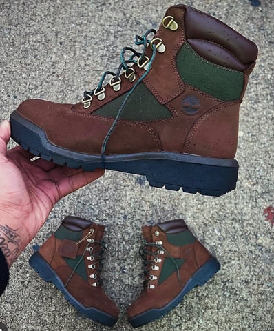 TIMBERLAND HIKING BOOTS BEEF AND BROCCOLI