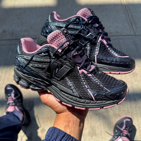 NEW BALANCE X TRAINERS BLACK PINK