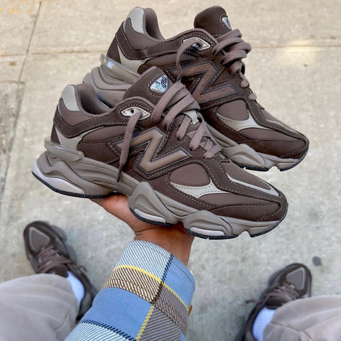 NEW BALANCE X TRAINERS BROWN