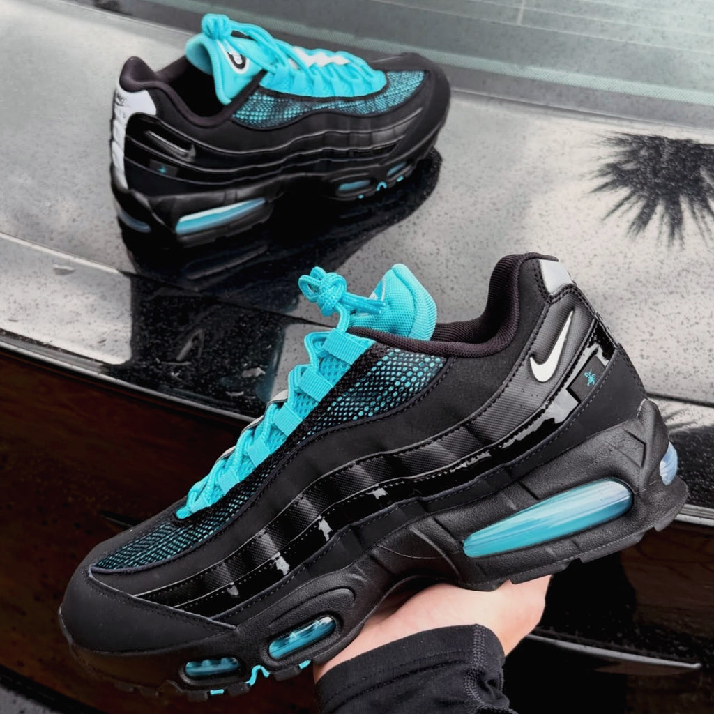 NIKE AIR MAX 95 BLACK AQUA