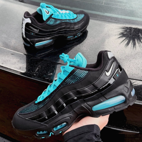 NIKE AIR MAX 95 BLACK AQUA