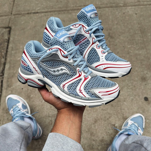 SAUCONY HYBRID 2 TRAINERS OCEAN BLUE