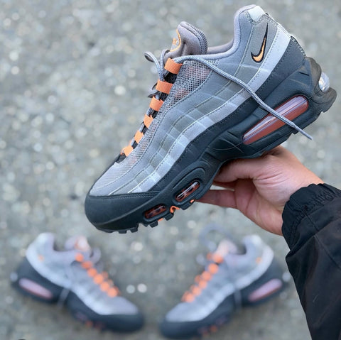 NIKE AIR MAX 95 GREY ORANGE