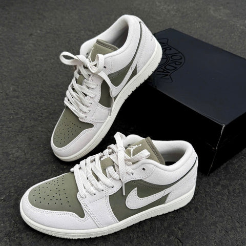 AIR JORDAN 1 LOW OLIVE NUDE