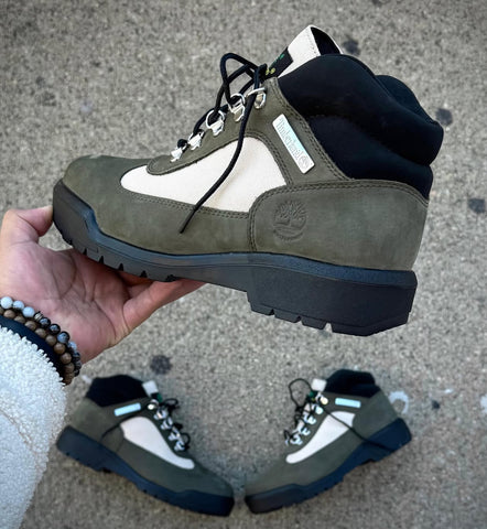 TIMBERLAND TRAIL BOOTS OLIVE NUDE BLACK