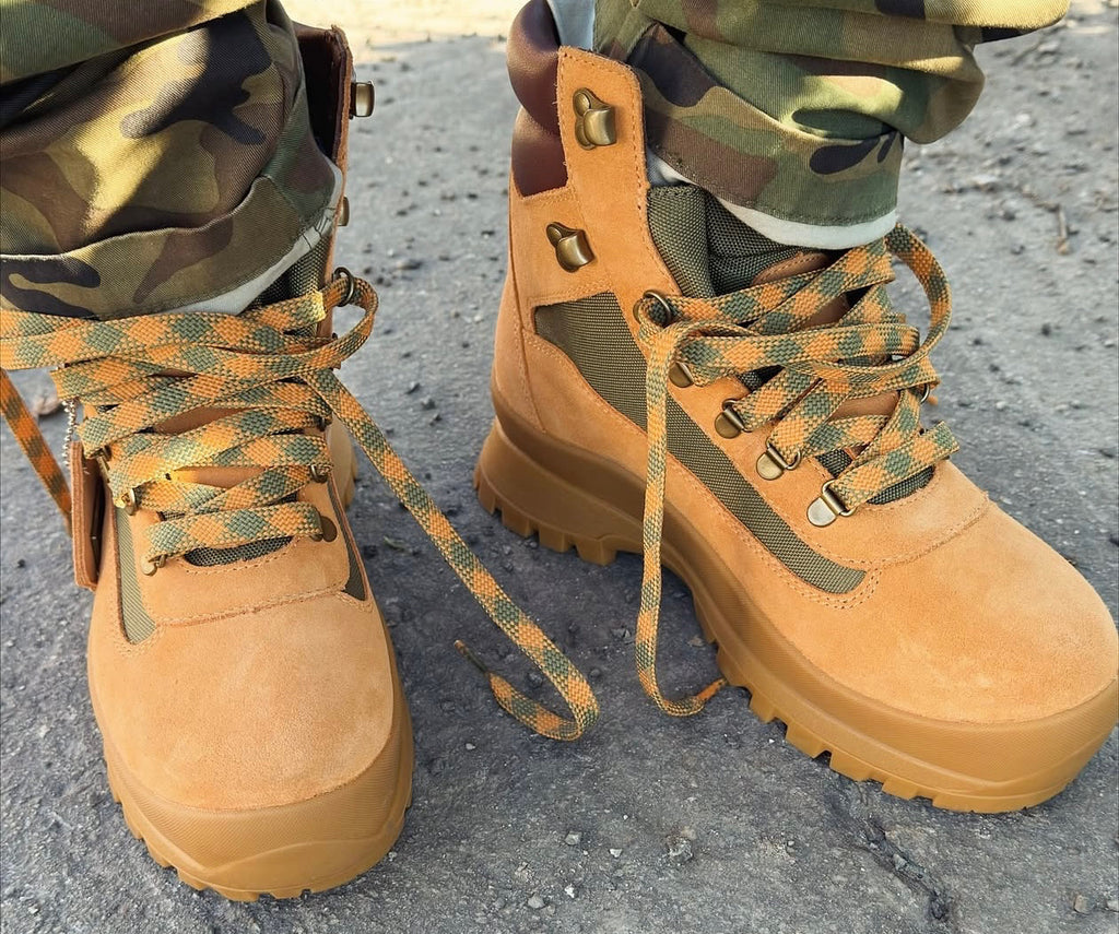 ASOLO TRAIL BOOTS WHEAT GREEN