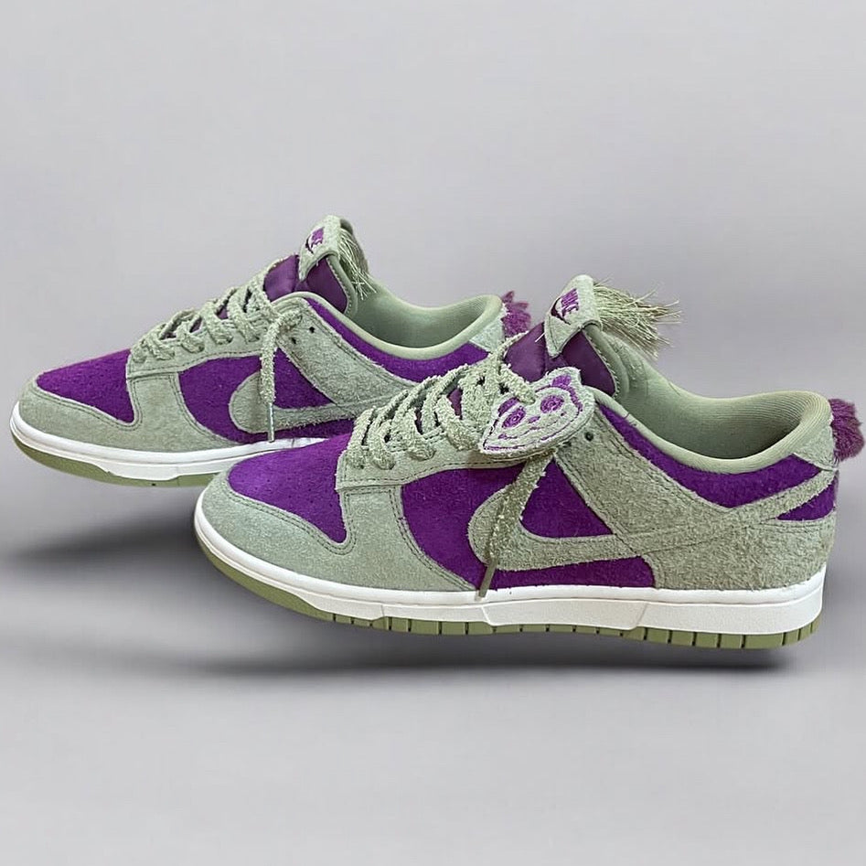NIKE DUNK LOW FUZE GREY PURPLE