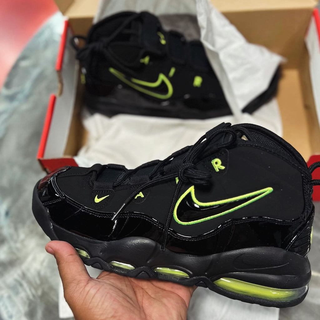 NIKE AIR MAX UPTEMPO BLACK VOLT