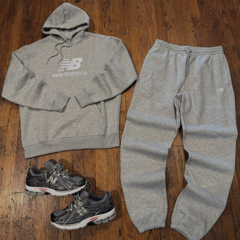 NEW BALANCE SWEATSUIT GREY