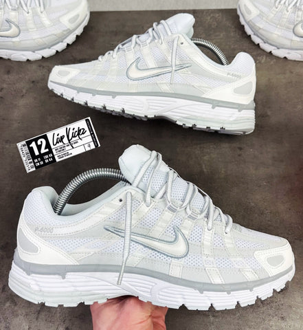 NIKE P TRAINERS WHITE GREY WOMENS