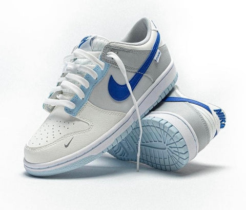 NIKE DUNK WHITE GREY ROYAL