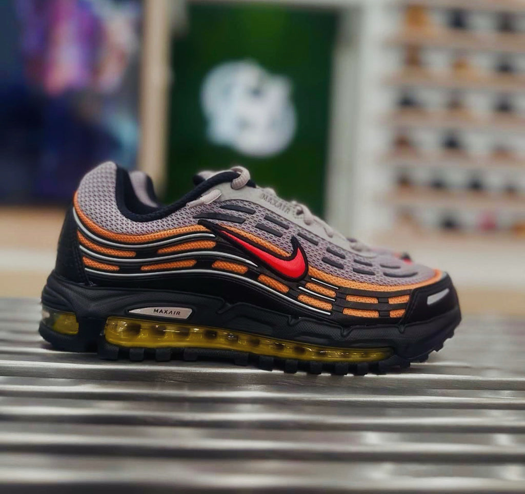 NIKE AIR MAX GREY BLACK ORANGE