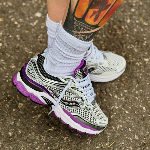 SAUCONY HYBRID WHITE VIOLET