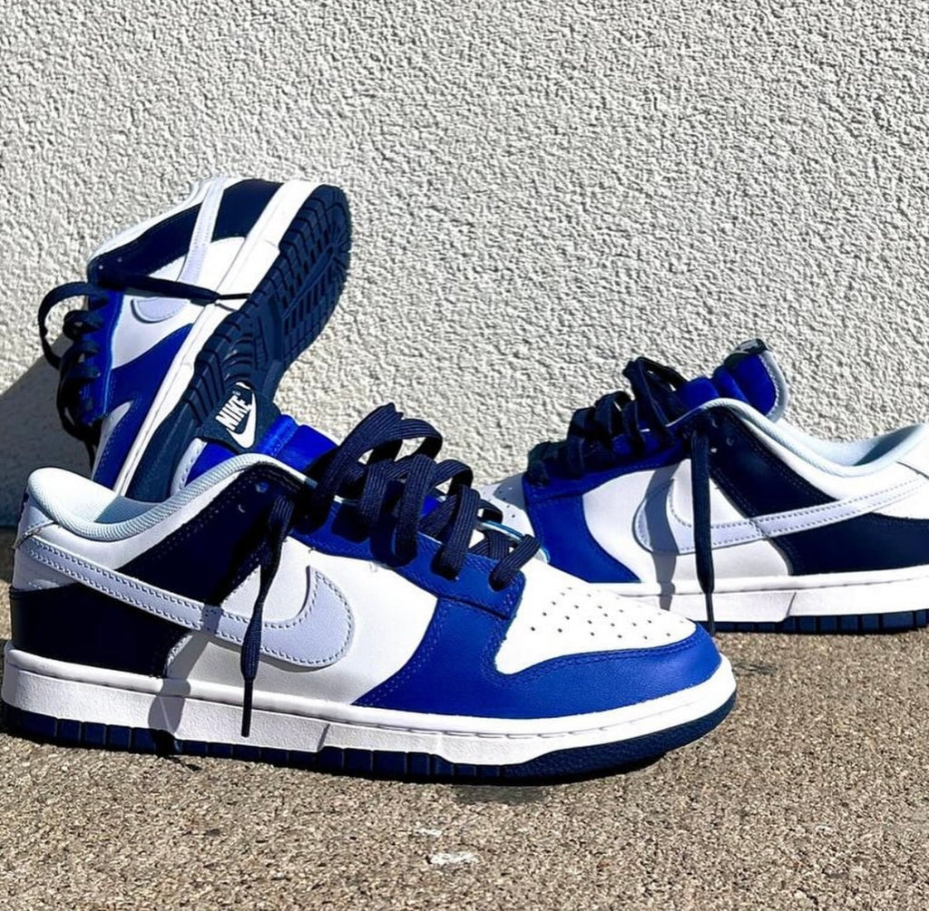 NIKE DUNK LOW WHITE BLUE ROYAL