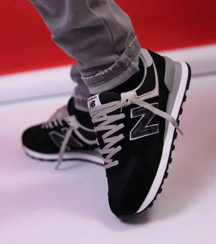 NEW BALANCE CLASSIC BLACK GREY WHITE