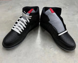 AIR JORDAN 1 BLACK CLEAR BOTTOM