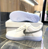 NIKE AIR FORCE 1 WHITE CHROME