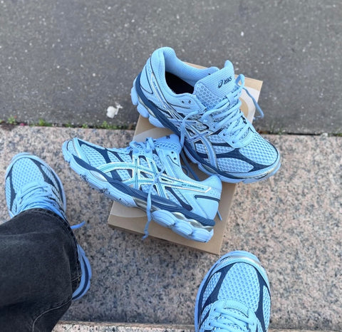 ASICS CLOUD TRAINERS ICE BLUE