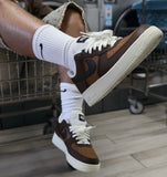 NIKE AIR FORCE 1 MOCHA CARAMEL