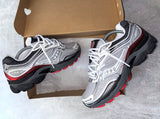 SAUCONY HYBRID TRAINERS GREY BLACK WHITE RED