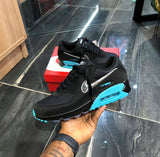 NIKE AIR MAX 90 BLACK AQUA