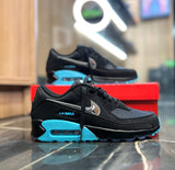 NIKE AIR MAX 90 BLACK AQUA