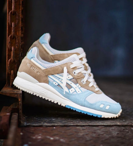 ASICS CLASSIC GEL RUNNERS WHITE BROWN UNC