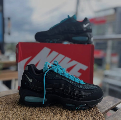 NIKE AIR MAX 95 BLACK AQUA