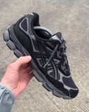 ASICS GEL TRAINERS BLACK GREY