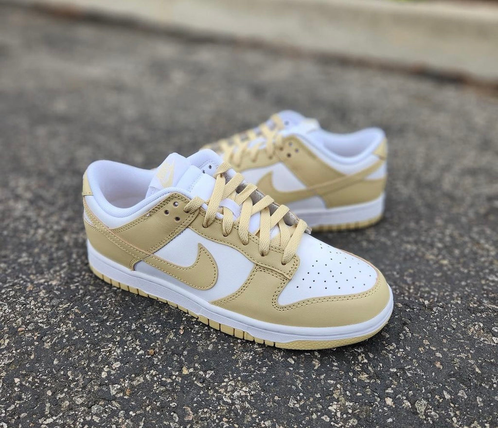 NIKE DUNK LOW WHITE NUDE