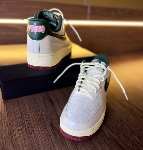NIKE AIR FORCE 1 PEARL GREEN PINK