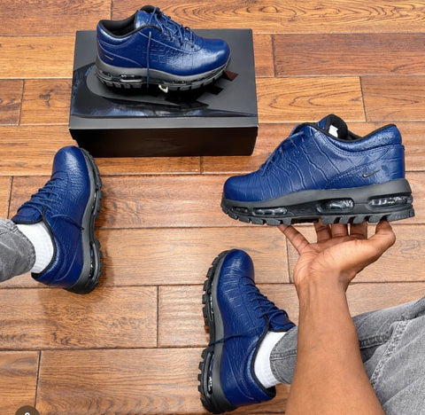 NIKE AIR MAX BOOTS CROC NAVY