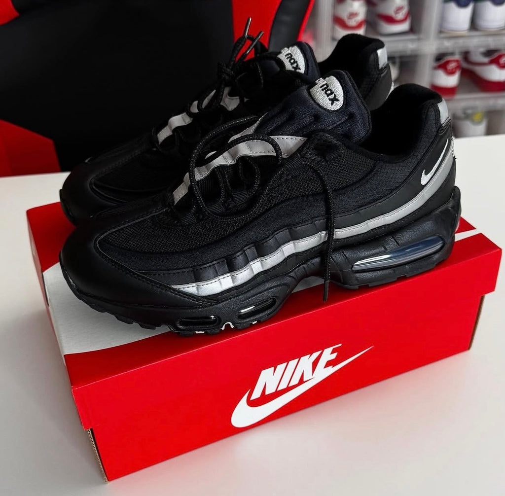 NIKE AIR MAX 95 BLACK SILVER