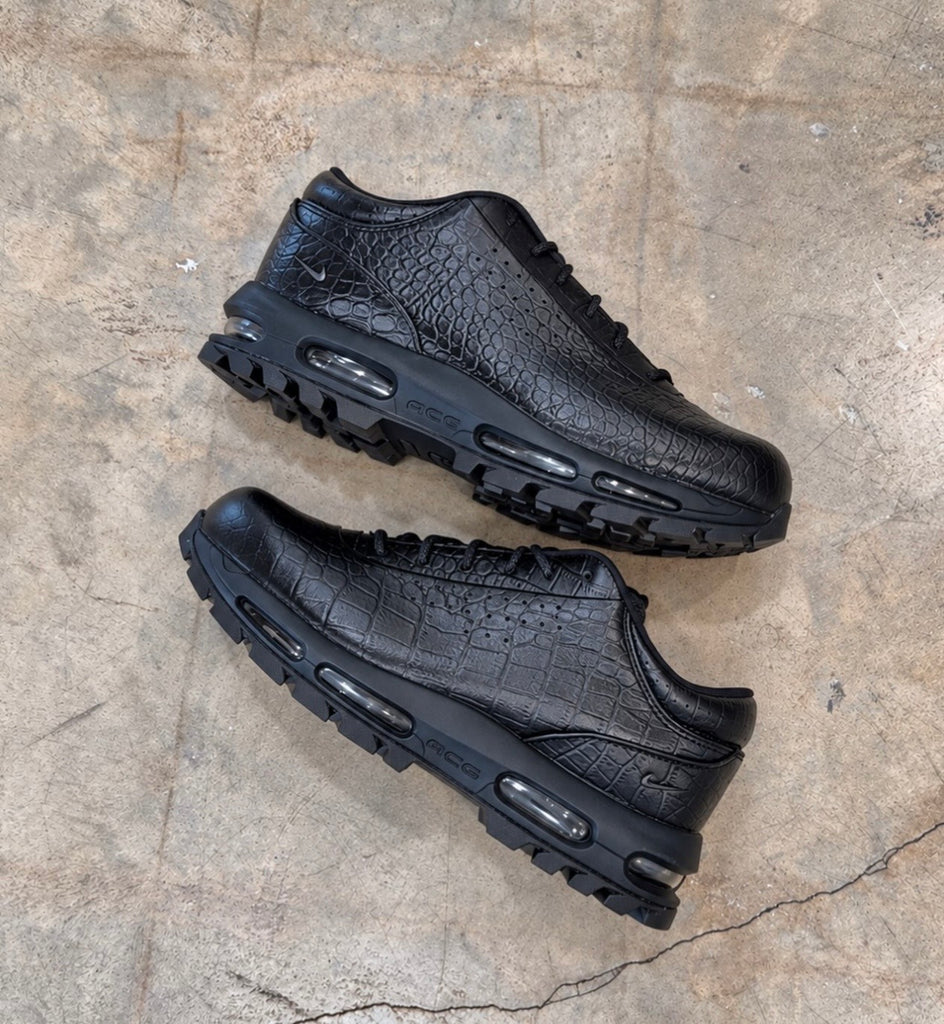 NIKE AIR MAX BOOTS CROC BLACK