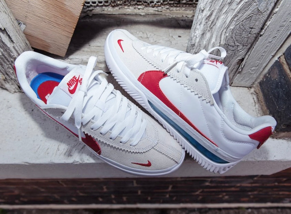 NIKE SB WHITE RED BLUE