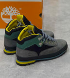 TIMBERLAND TRAIL BOOTS GREY GREEN BLACK YELLOW