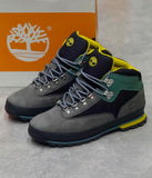 TIMBERLAND TRAIL BOOTS GREY GREEN BLACK YELLOW