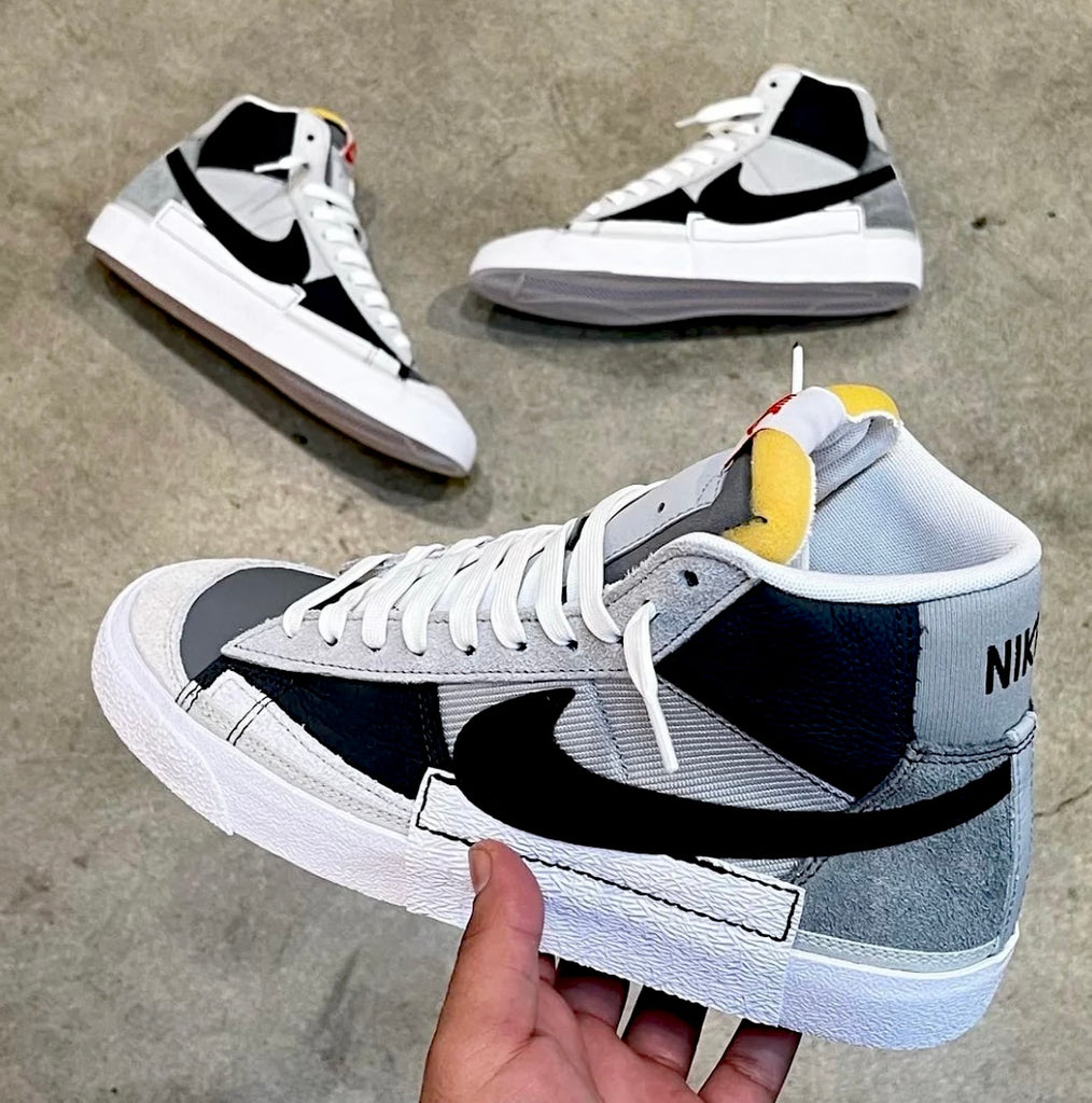 blazer nike grey