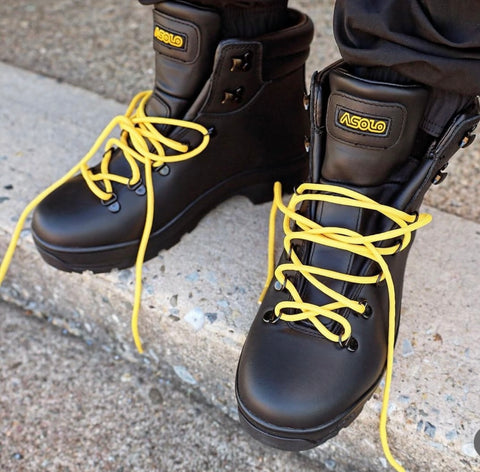 ASOLO HIKING BOOTS BLACK