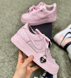 NIKE AIR FORCE 1 VDAY PINK
