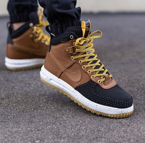 NIKE UTILITY BOOTS BLACK BROWN
