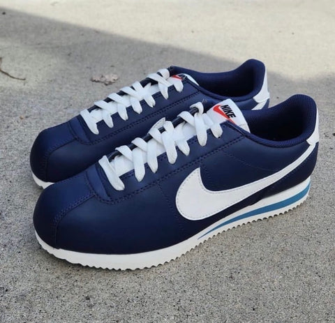 NIKE CORTEZ NAVY WHITE