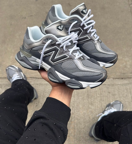 NEW BALANCE X TRAINERS SMOKE GREY WHITE