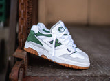NEW BALANCE CLASSIC WHITE GREEN GUM BOTTOM